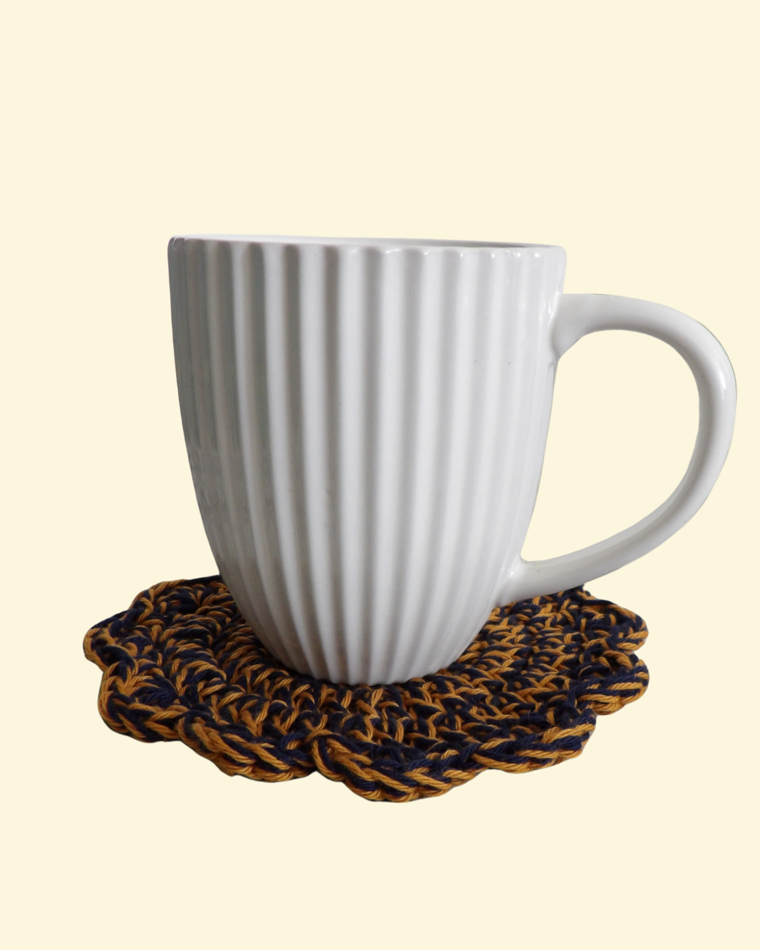 Crocheted Cotton Coasters (Set of 4)